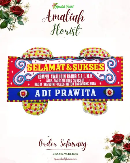 Papan Bunga Ucapan Selamat Dekai